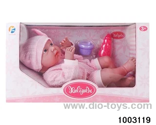 16-inch doll in window box