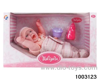 13-inch doll in window box
