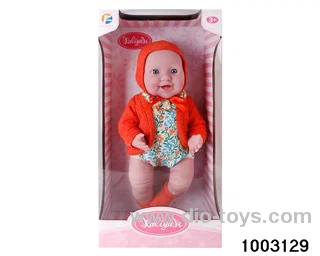 17-inch doll in window box