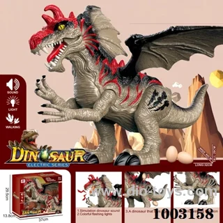 B/O dinosaur with Light and sound in window box