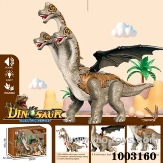 B/O dinosaur with Light and sound in window box