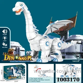 B/O dinosaur with Light and sound in window box
