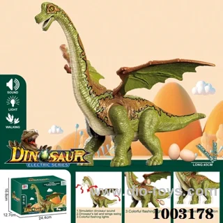 B/O dinosaur with Light and sound in color box