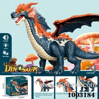 B/O dinosaur with Light and sound in color box