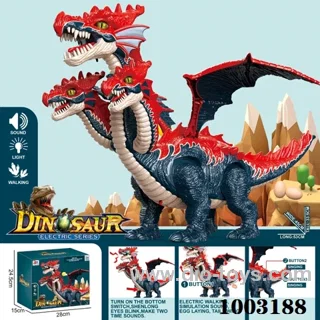 B/O dinosaur with Light and sound in color box