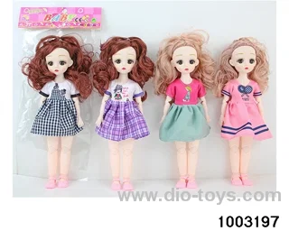 12-inch 30cm 13-joint doll in PP bag with header