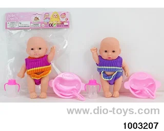 8-inch 17.5cm 5-joint doll in PP bag with header