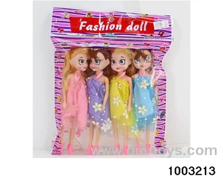 7-inch 16cm 5-joint doll in opp bag