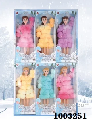 11-inch doll  6pcs in display box