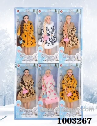 11-inch 9-joint doll  6pcs in display box