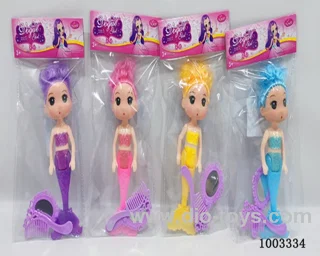 6-inch doll with light and include  battery 4 sets mixed loading &4 color mixed loading