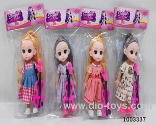 6-inch doll 4 sets mixed loading &4 color mixed loading
