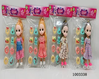6-inch doll 4 sets mixed loading &4 color mixed loading