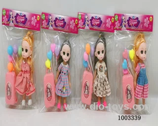 6-inch doll 4 sets mixed loading &4 color mixed loading