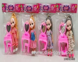 6-inch doll 4 sets mixed loading &4 color mixed loading