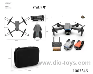 rc fold drone with 4K camera/3 colors