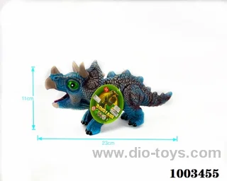 vinyl dinosaur in Hangtag