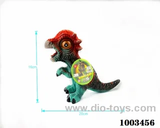 vinyl dinosaur in Hangtag