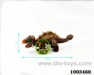 vinyl dinosaur in Hangtag