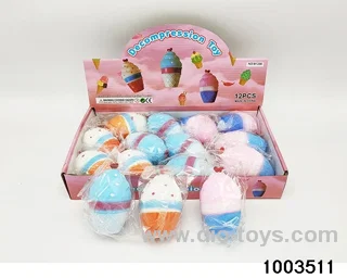 Decompression toy in display  box