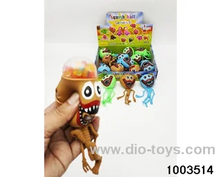 Decompression toy in display  box