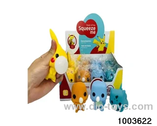 Decompression toy in display  box