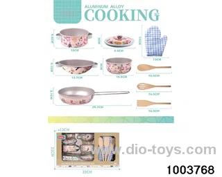 tableware in color box