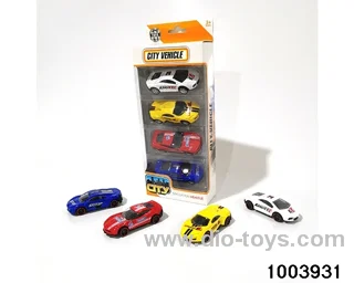 Alloy return car in window box