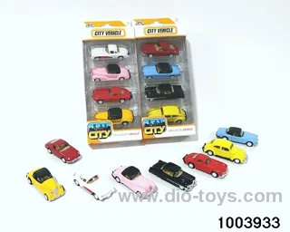 Alloy return car in window box