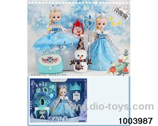 12 inch 30cm 13 joint doll set in window box