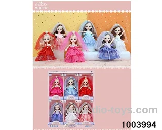 6 inch 16cm 23 joint doll set in display box