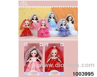 6 inch 16cm 23 joint doll set in window box