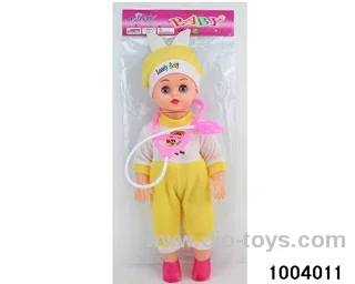 20 inch 43cm 5 joint doll set in PP bag with header
