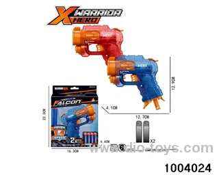 Manual single shot soft ammunition gun in window box