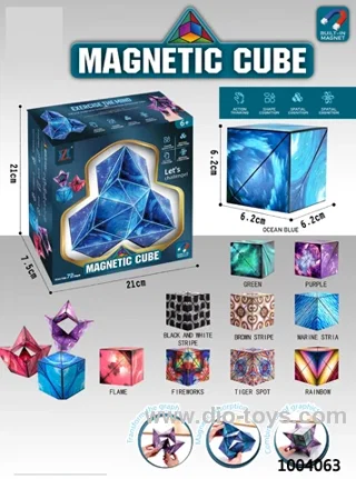 magic cube in window box