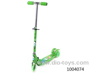 Baby Scooter/100mm PVC flash 3 wheel/3 colors