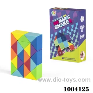 Magical cube 3 sets mixed loading in color box