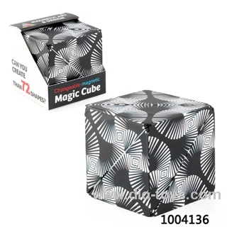 Magical cube in display box