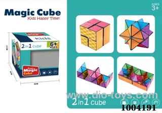 Magical cube in window box