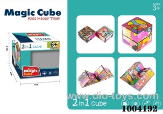 Magical cube in window box