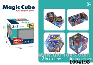 Magical cube in window box