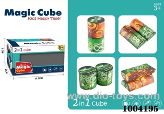 Magical cube in window box