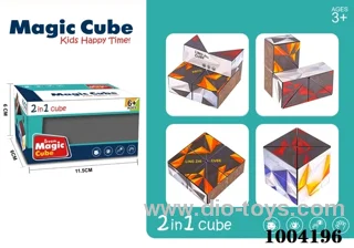 Magical cube in window box