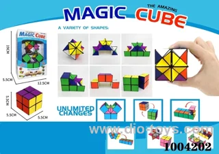 Magical cube in window box