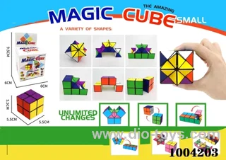 Magical cube in color box