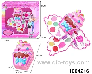 Children's makeup in window box