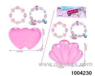 Children's makeup in poly bag header