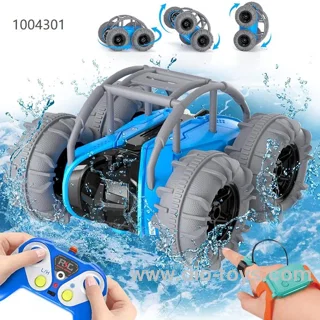 2.4 GHz 4WD All-Terrain Waterproof Remote Control Boat Vehicle