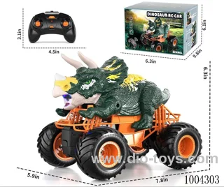 Big Remote Control Dinosaur Car