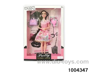 11.5 inch 9-joint doll suit in window box